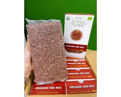 Gạo lứt đỏ hữu cơ hộp 1kg